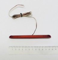 Koncové světlo na motorku Highway Hawk STRING s LED, samolepící, E-mark (1ks)